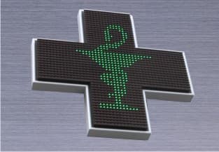 Аптечный крест с динамикой